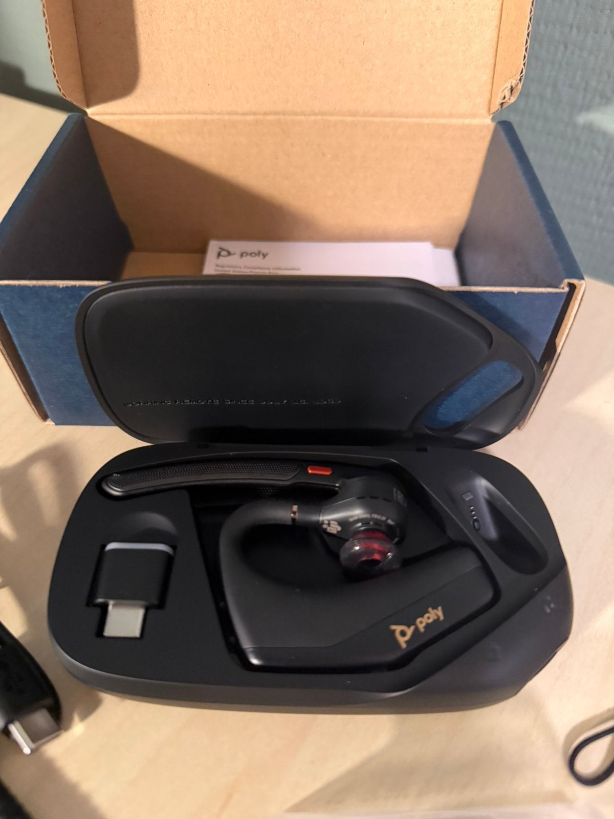 ONGEBRUIKT | Headset Poly Voyager Legend 50-M UC, Ophalen, Nieuw, Draadloos