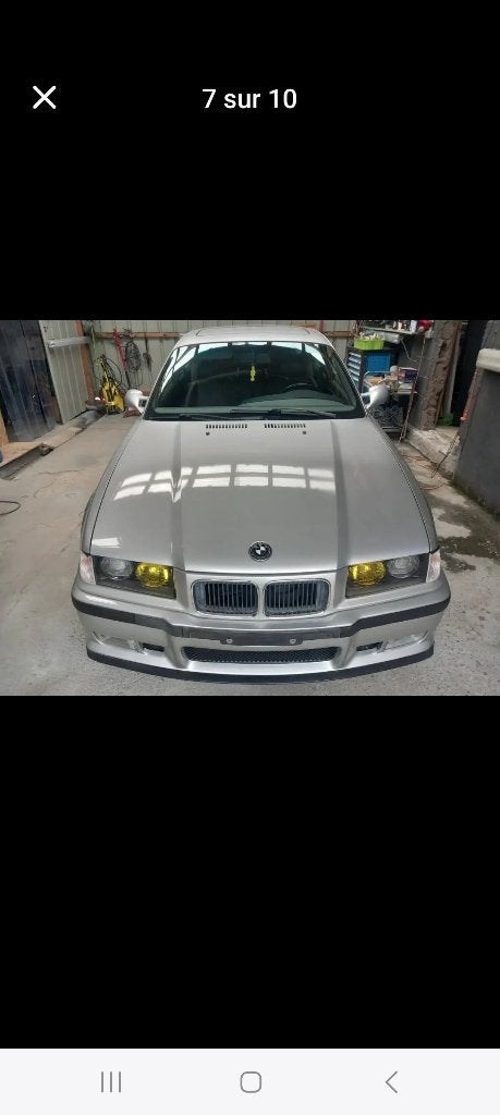 BMW E36 Coupé 320i, Auto's, BMW, Particulier, 3 Reeks, Coupé, 2 deurs, Handgeschakeld, Zilver of Grijs, Grijs, Leder, Achterwielaandrijving