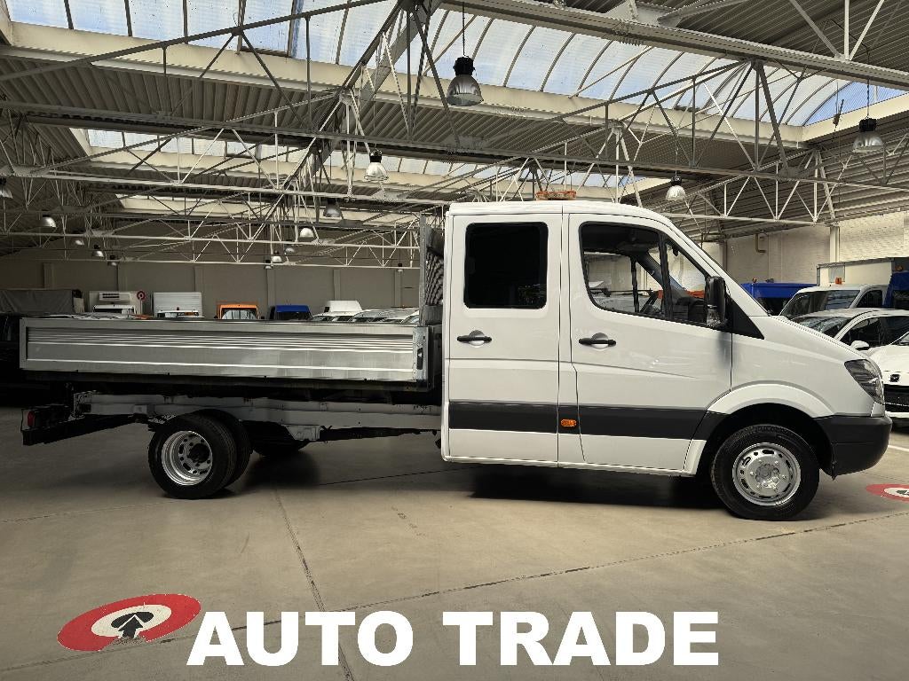 Sprinter | Dub. Cab. | Open Laadbak | Rijbewijs B of C, Auto's, Bestelwagens en Lichte vracht, 4 cilinders, Wit, Mercedes-Benz