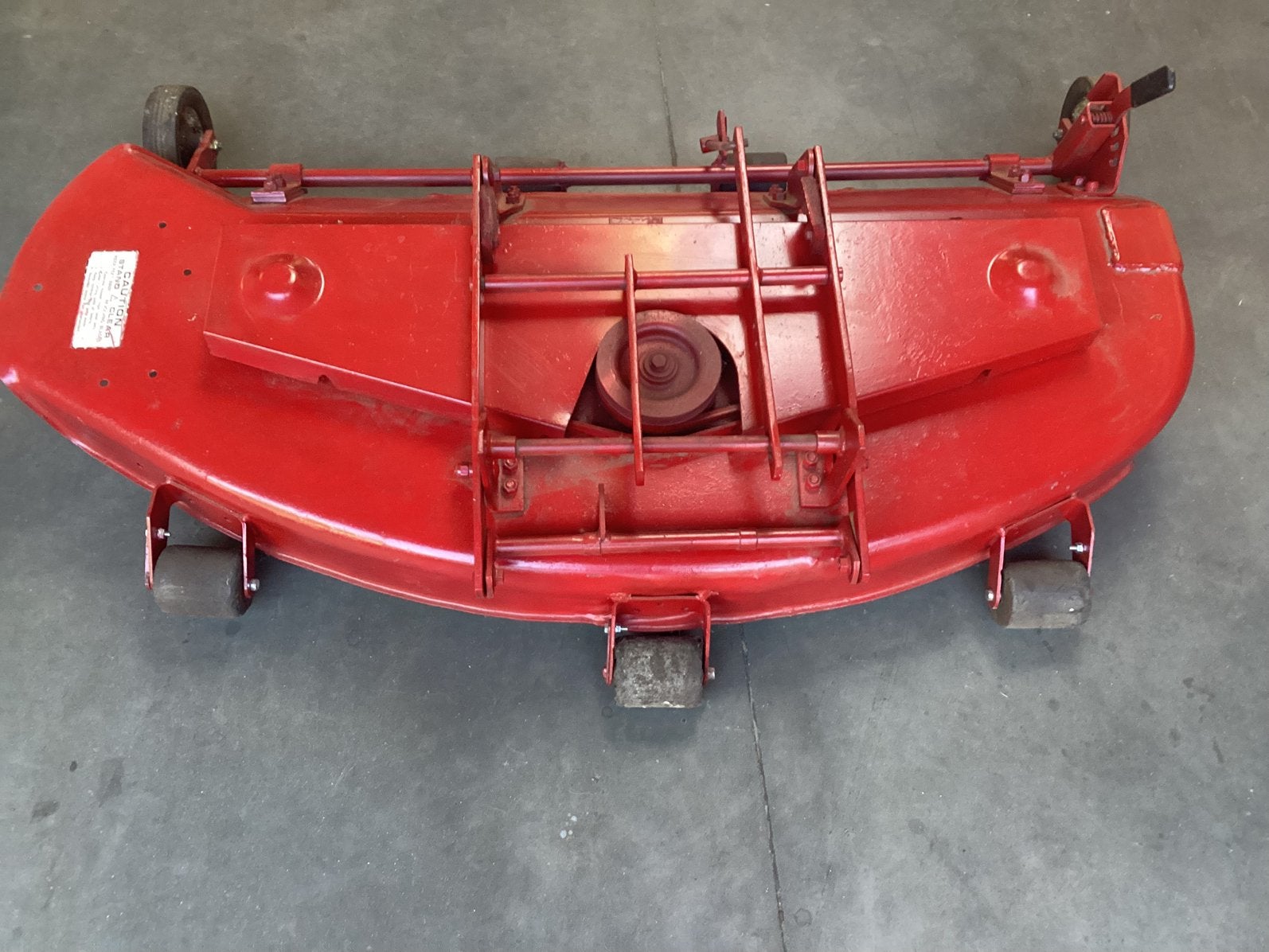 Maaibalk voor wheelhors 125 cm  in nieuwe staat, Tuin en Terras, Ophalen, Zo goed als nieuw, 120 cm of meer
