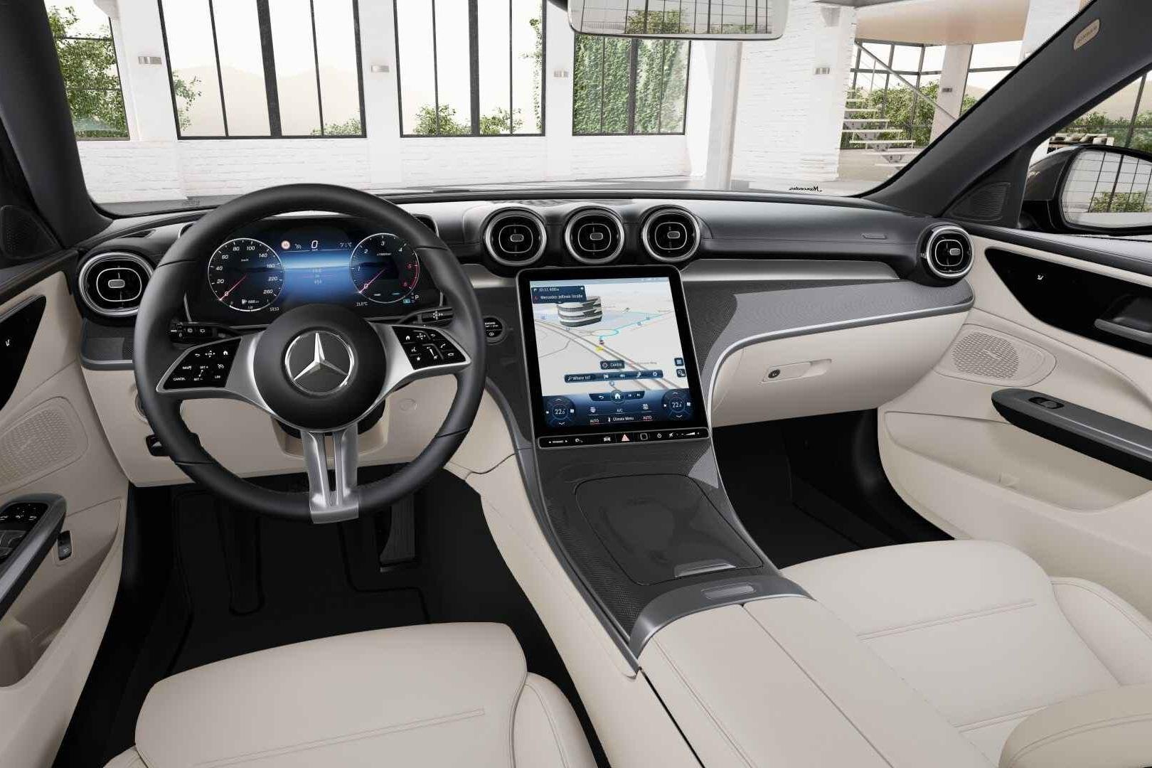 Mercedes-Benz C-Klasse 220 D Break 4MATIC All-Terrain | Pano, Autos, Argent ou Gris, 1800 kg, Beige, Entreprise