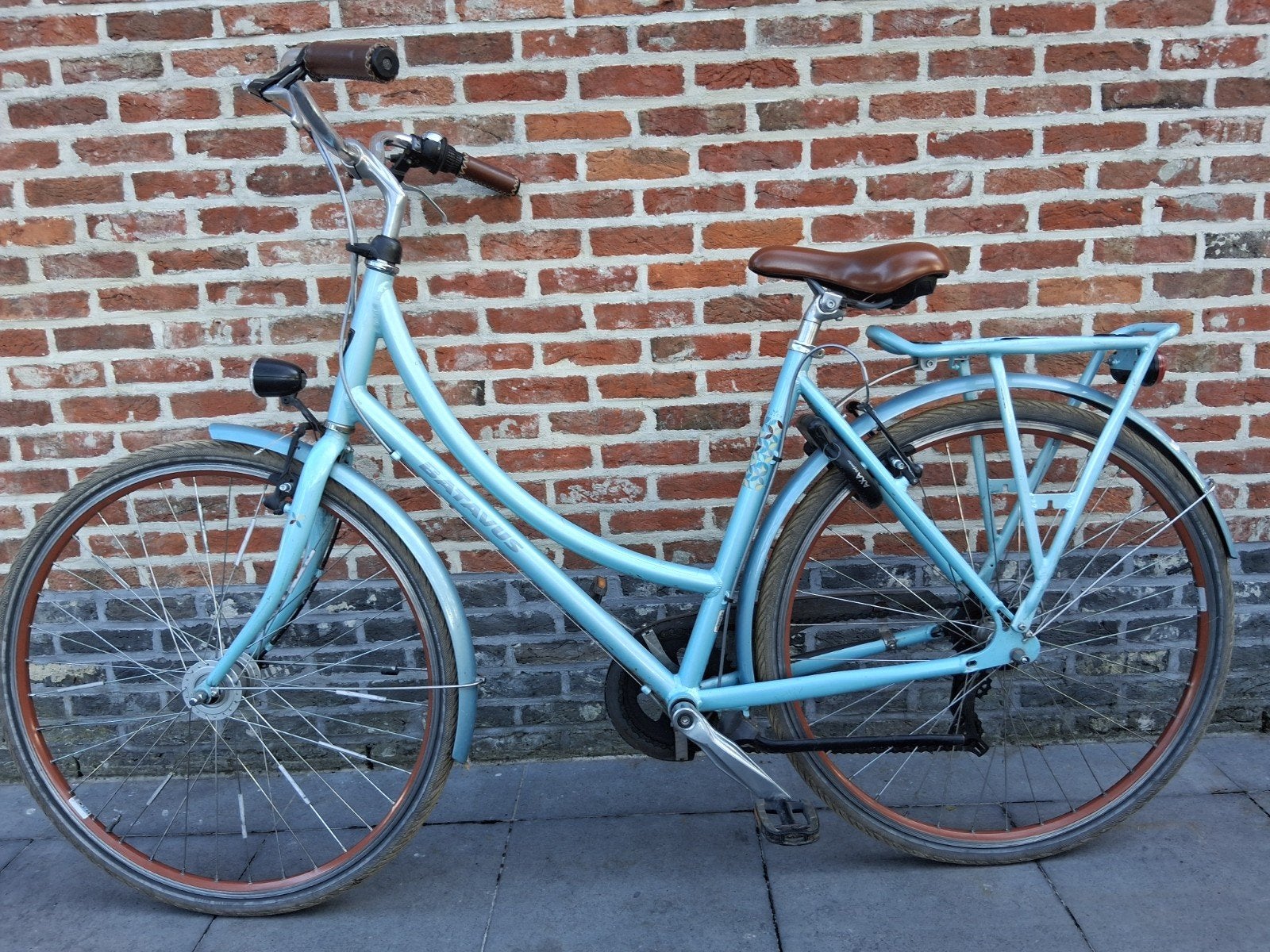 3 damesfietsen, Ophalen