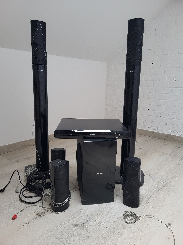 Home cinéma Phillips, Audio, Tv en Foto, Home Cinema-sets, Ophalen, Gebruikt, Overige systemen