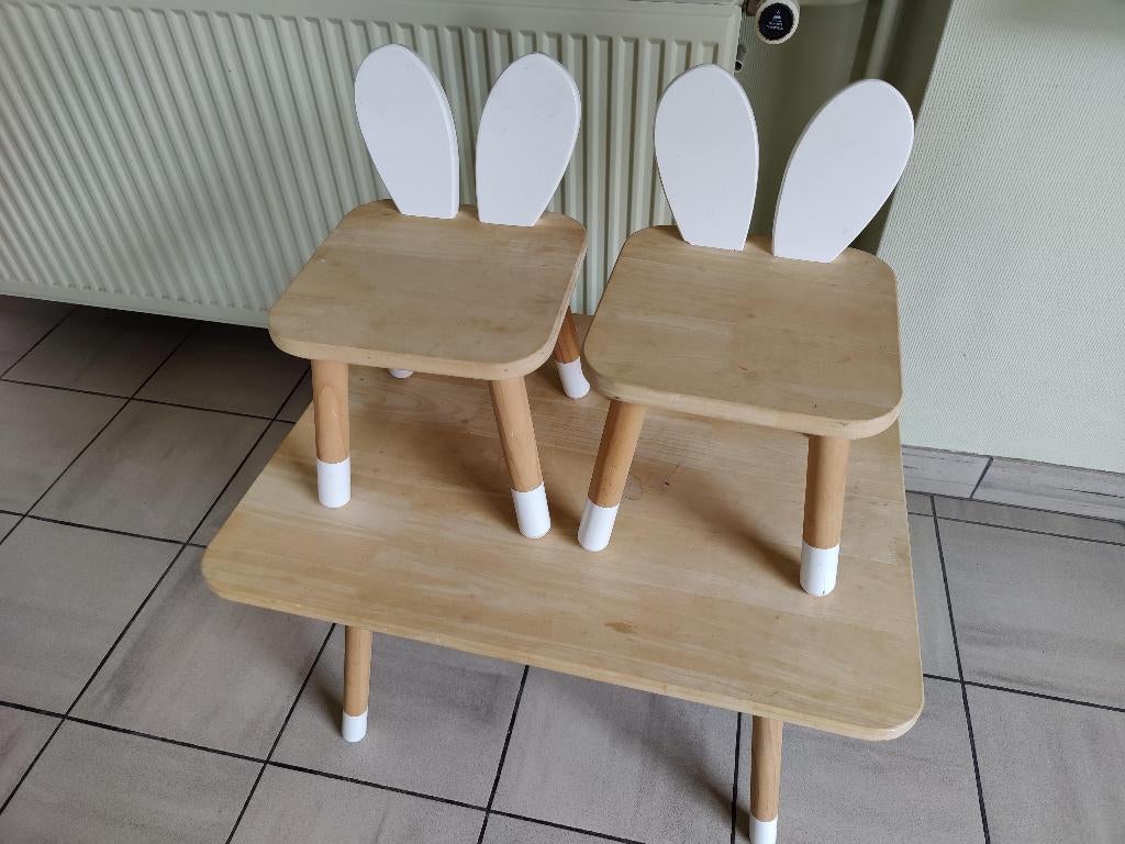 kindertafeltje en stoeltjes ZARA, Kinderen en Baby's, Ophalen, Gebruikt, Tafel(s) en Stoel(en)