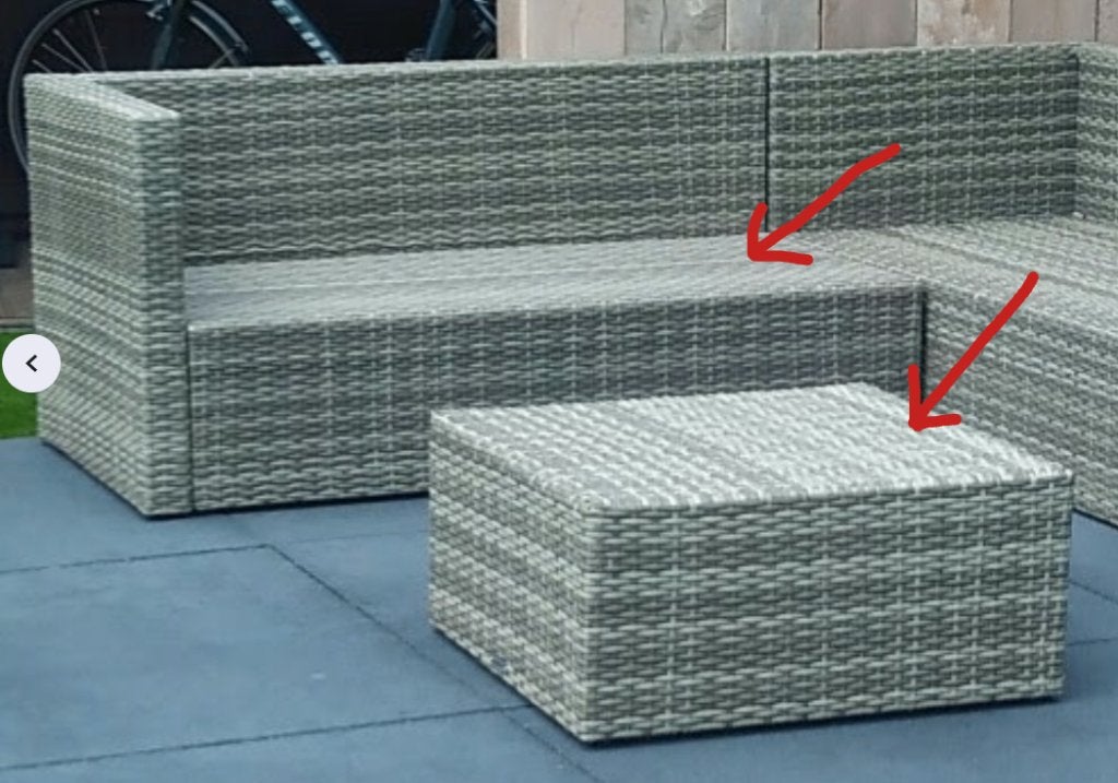 lounge set (tuin), Tuin en Terras, Ophalen, Bank, Zo goed als nieuw, Loungeset
