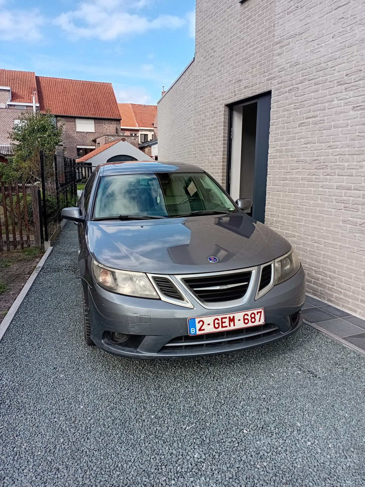 Saab 9-3 break automatique 1.9 diesel, Cuir, Argent ou Gris, Achat, Ordinateur de bord