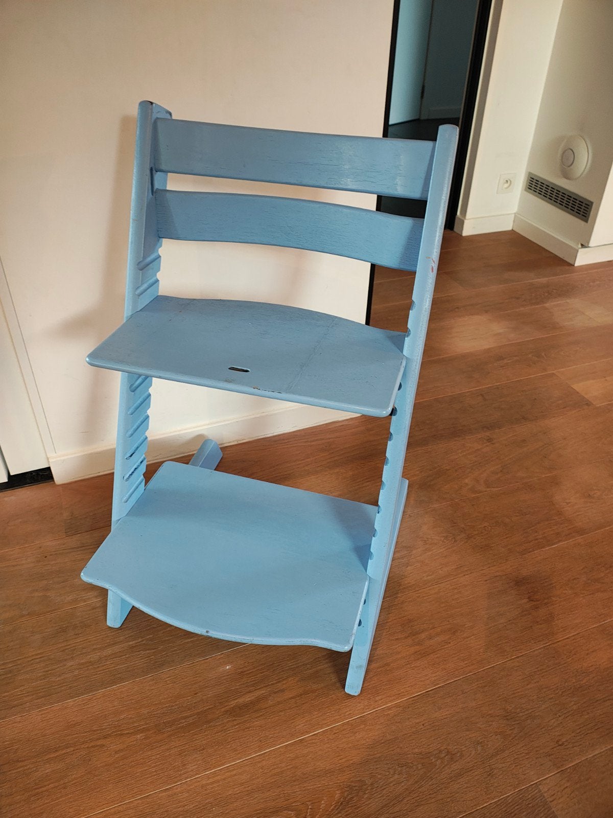 Stokke Tripp Trapp meegroei stoel. Trip Trap kinderstoel., Kinderen en Baby's, Ophalen, Gebruikt, Meegroeistoel, Aanschuifbaar