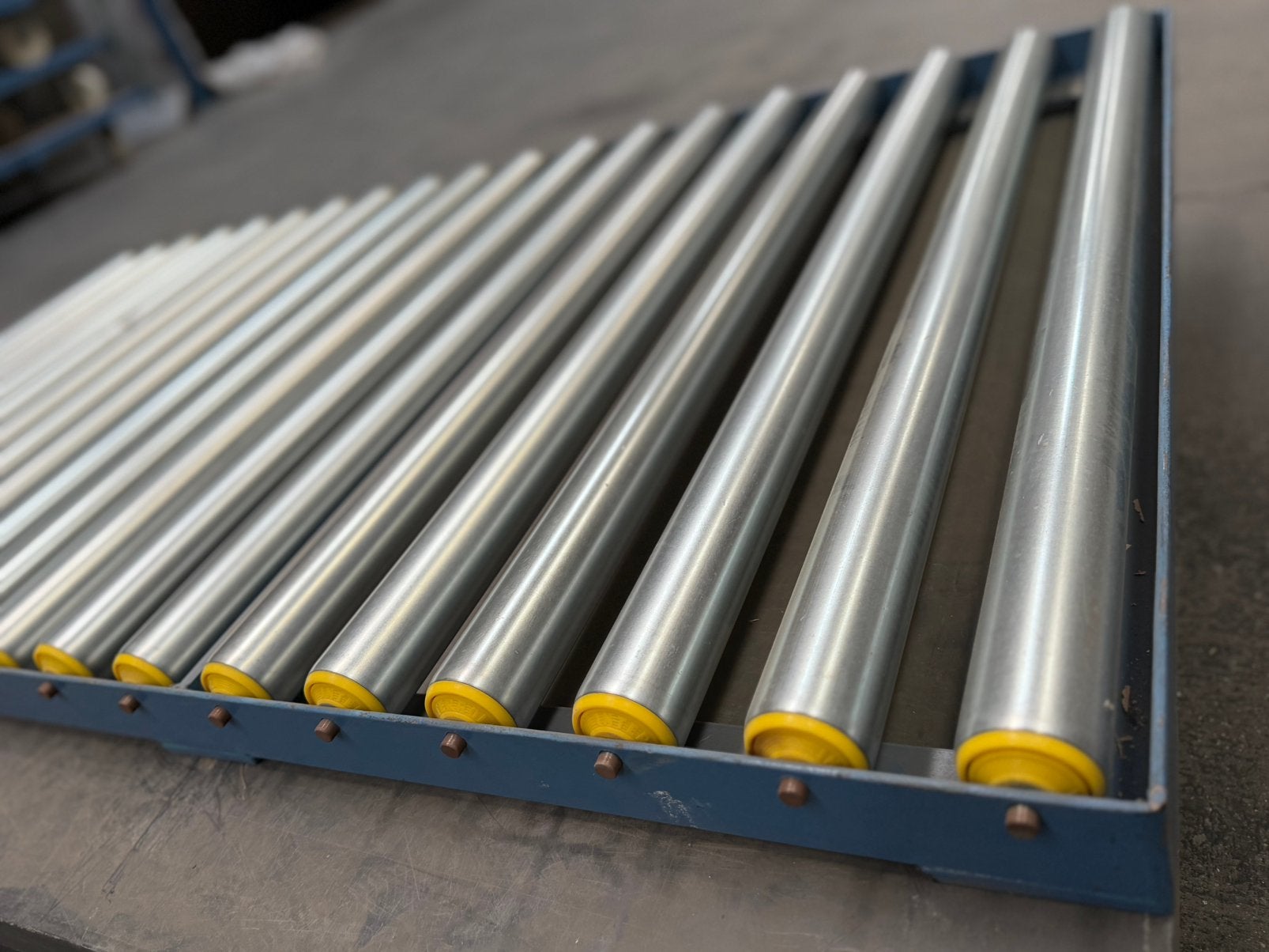 ROLLENBAAN in kader, Ophalen, Zo goed als nieuw, Aluminium