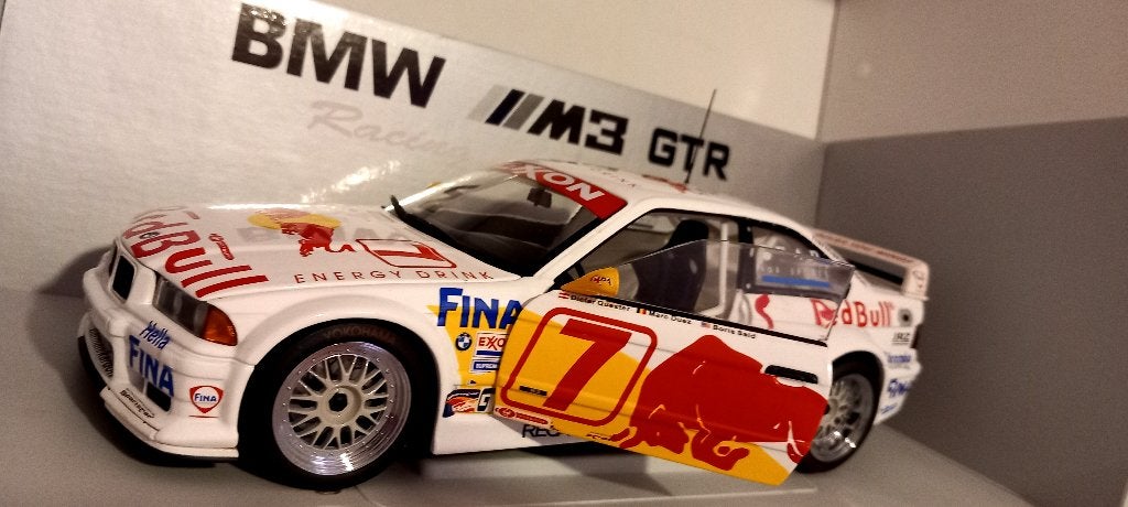 1/18 BMW M3 E36 GTR Quester-Duez-Said Daytona 1997 UT Models, Enlèvement ou Envoi, Comme neuf, Voiture, UT Models