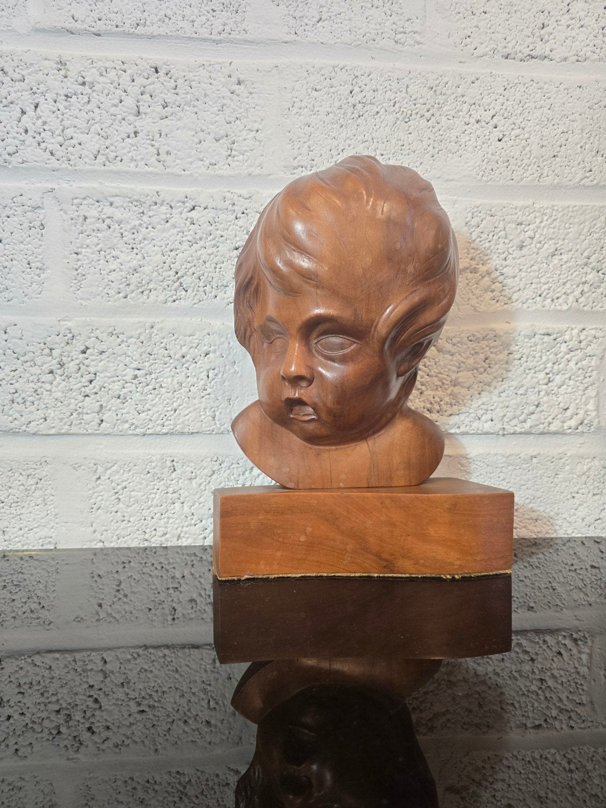 sculpture sur bois art déco, Bois, Enlèvement ou Envoi, Art deco, Europe