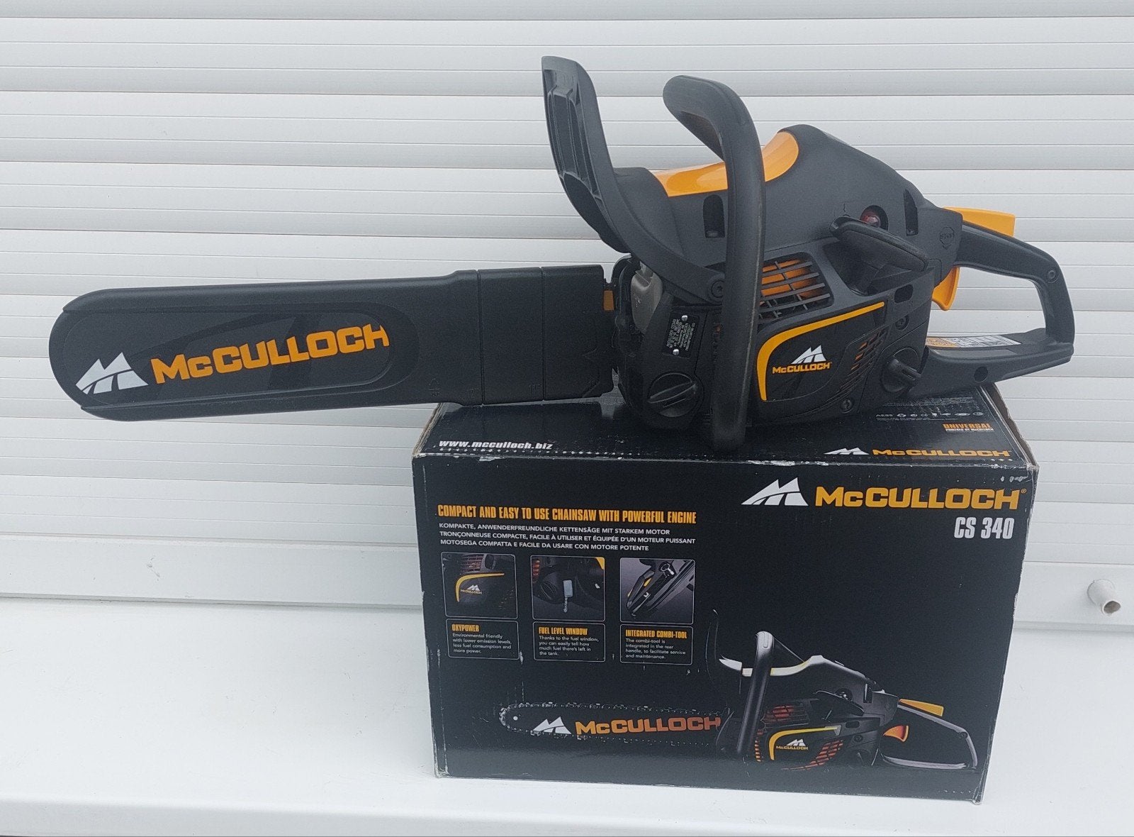 Nieuwe kettingzaag McCULLOCH CS 340, Tuin en Terras, Ophalen, Nieuw, MC Culoch