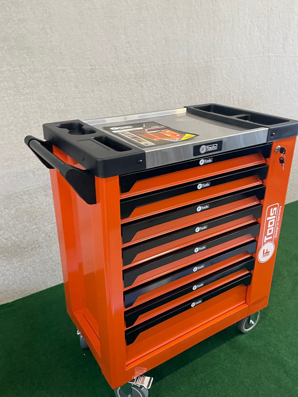 Nieuwe F-tools 8 lades,8 gevulde gereedschapwagens, Enlèvement, Neuf