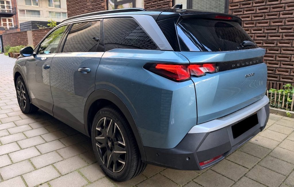 Peugot 5008 1.2 Hybrid 145 GT Automaat - 7 persoons, Auto's, Dealer onderhouden, Stof, Euro 6, Blauw