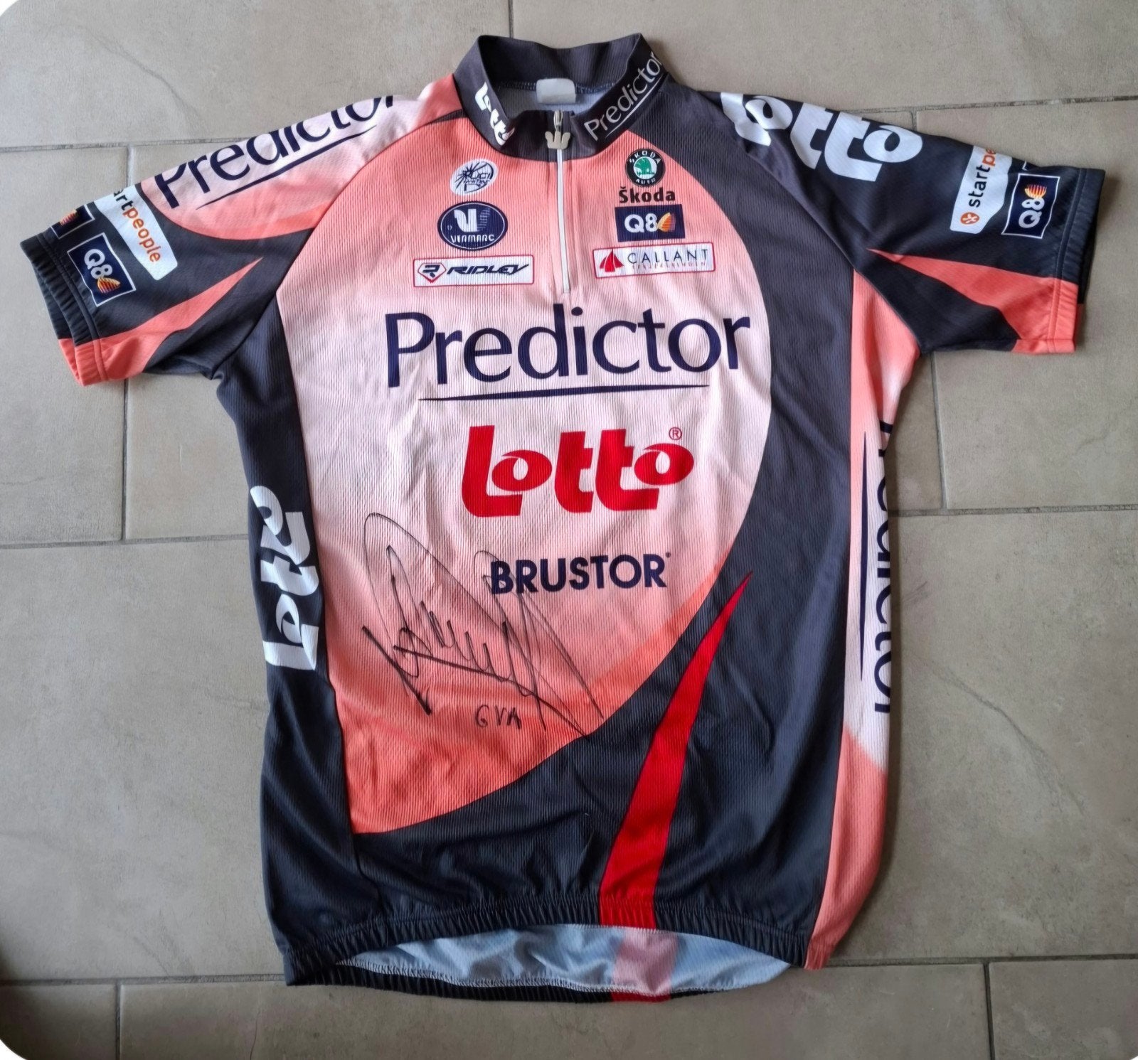 Truitje van Greg Van Avermaet, Fietsen en Brommers, Heren, Ophalen of Verzenden, Zo goed als nieuw, L