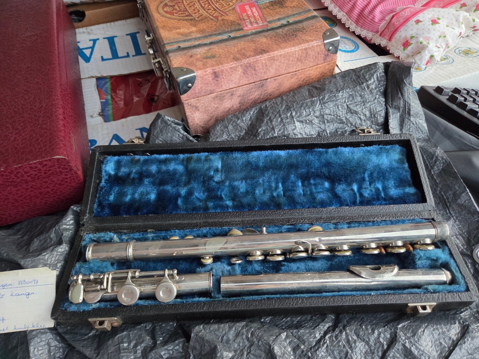 vintage dwarsfluit student usa, Musique & Instruments, Enlèvement ou Envoi, Flûte traversière