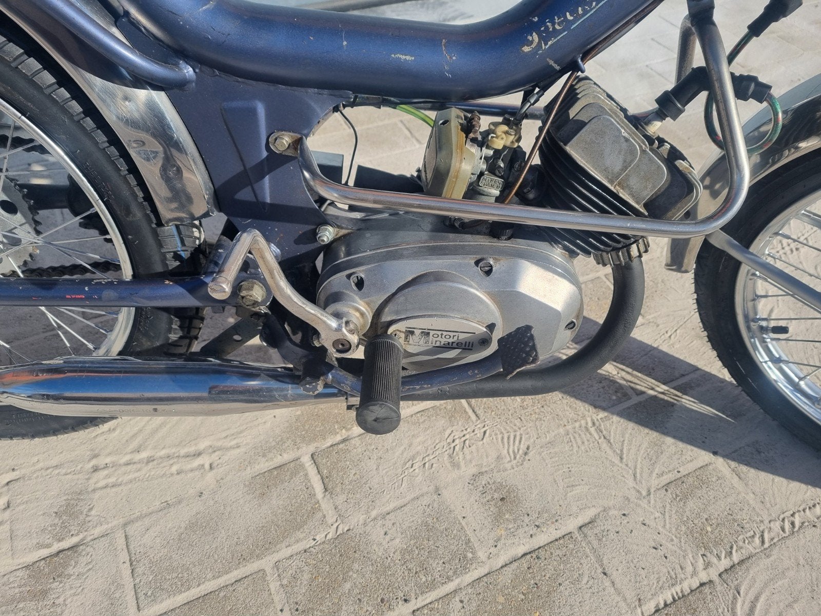 Zeer zeldzame MZV Bologna bromfiets, Fietsen en Brommers, Ophalen