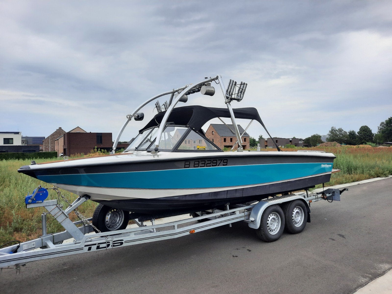 Barefoot Nautique Correct Craft | V8 5.8L 285pk, Watersport en Boten, Ophalen, Overige merken, Gebruikt, Binnenboordmotor