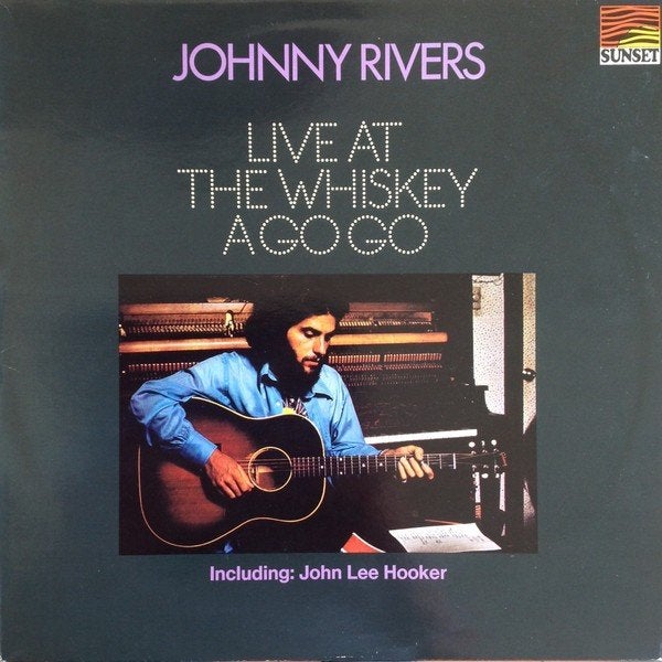 JOHNNY RIVERS – Live At The Whisky A Go-Go ( LP 1976 R&B Pop, Ophalen of Verzenden, R&B, LP
