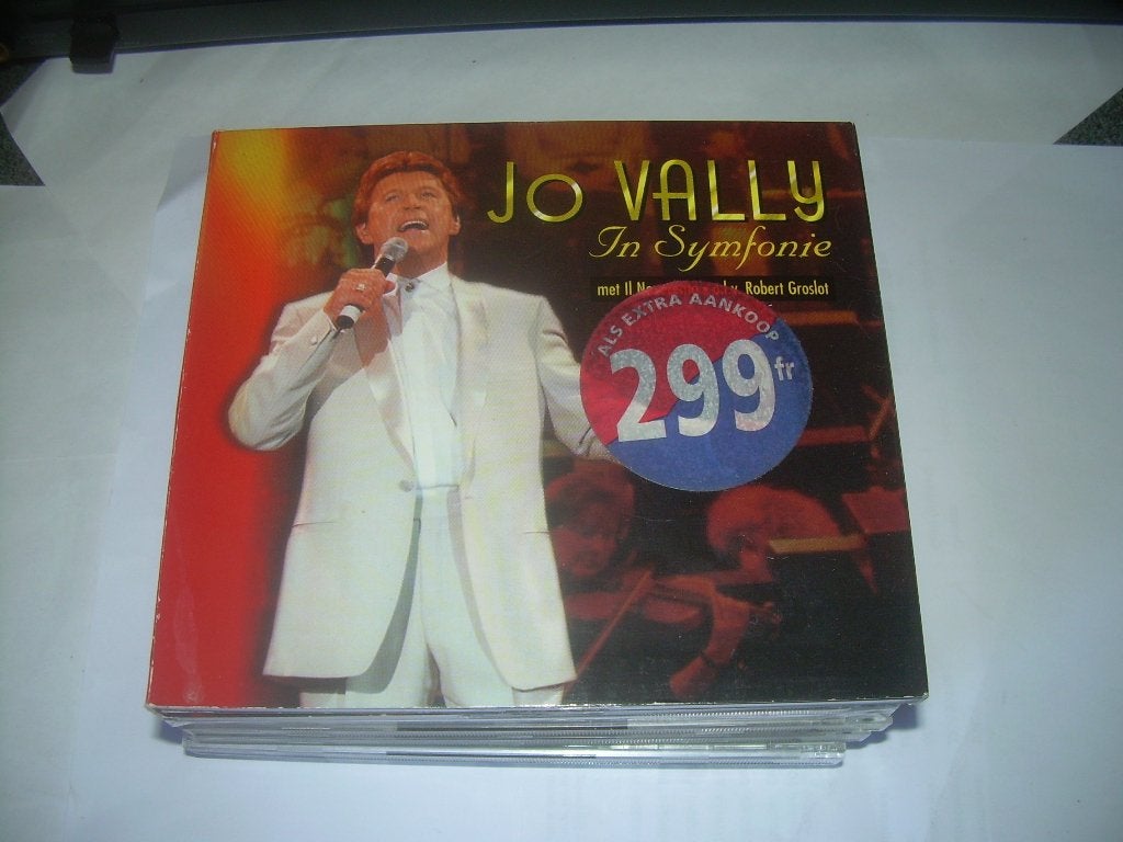 2 CD BOX - JO VALLY - IN SYMFONIE, Cd's en Dvd's, Cd's | Nederlandstalig, Ophalen of Verzenden, Zo goed als nieuw, Verzamelalbum