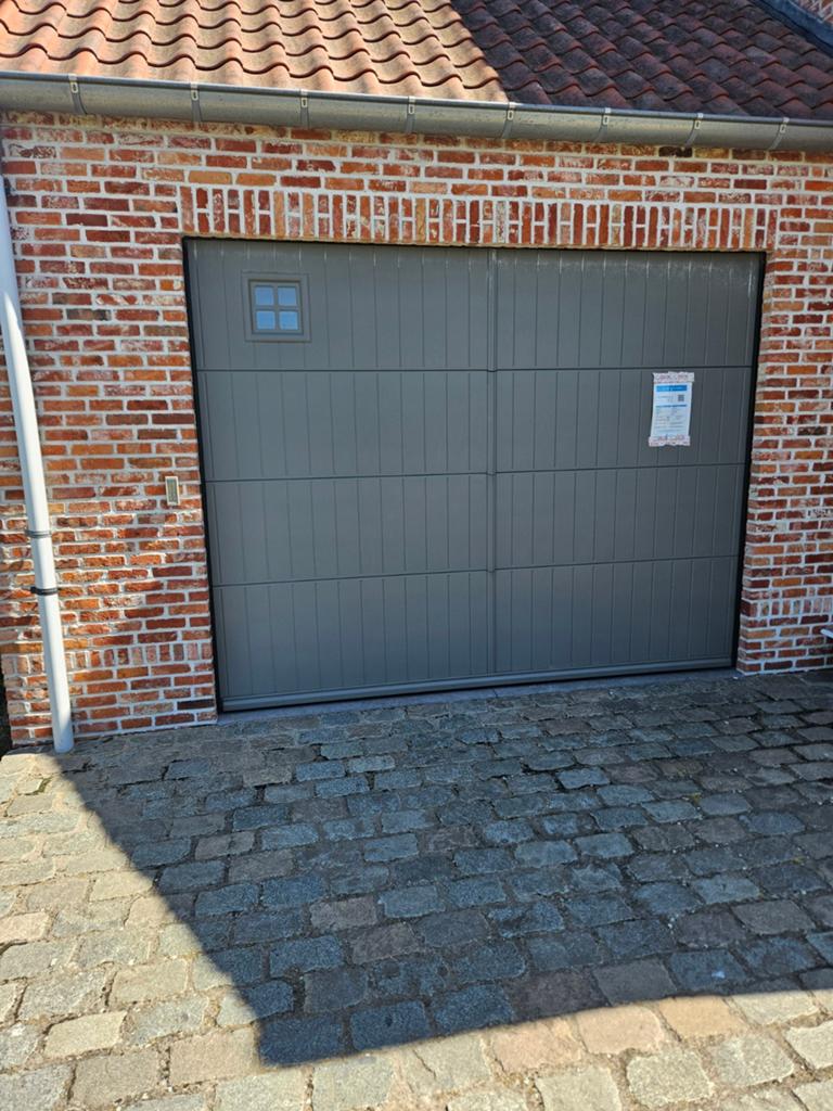 Elektrische garagepoort met motor., Comme neuf, Synthétique, Enlèvement, Autres types