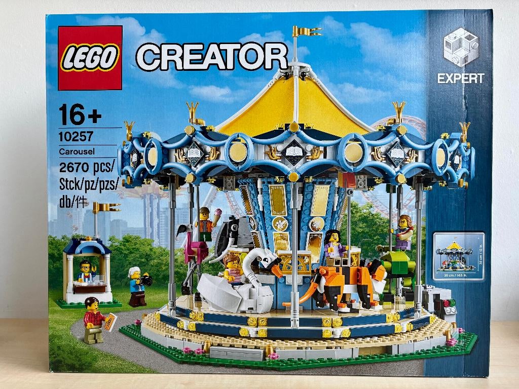 Lego Creator Expert 10257 Carousel Nieuw!, Neuf, Enlèvement ou Envoi, Lego, Ensemble complet
