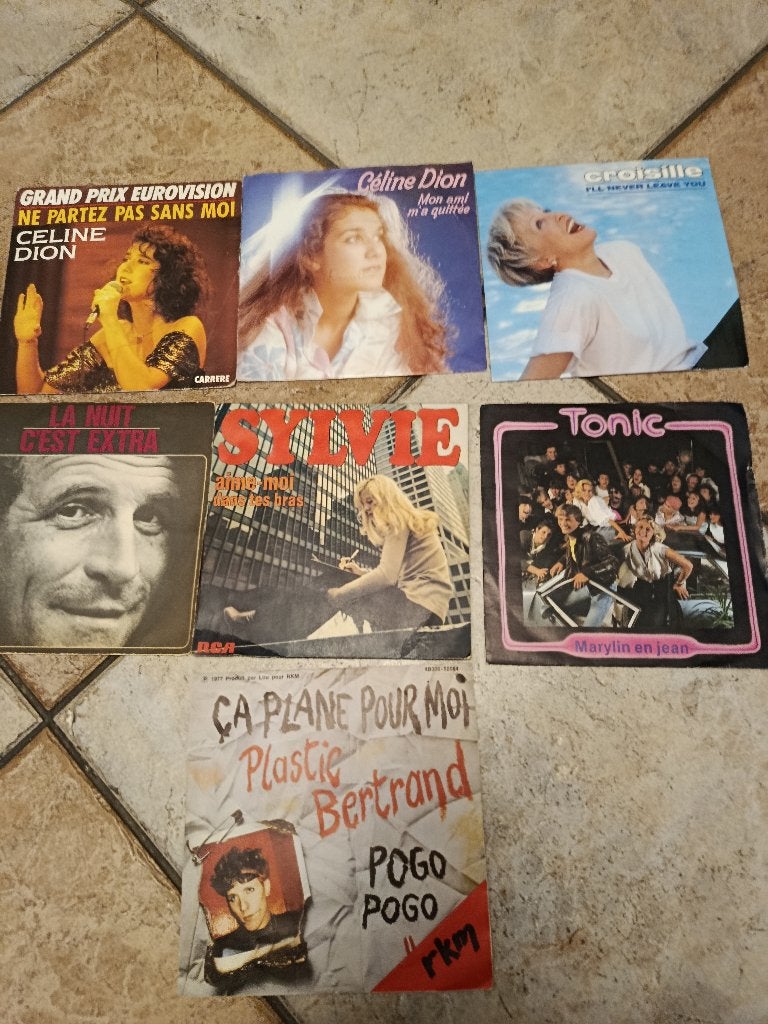 Set van 7 verschillende singles voor 3 euro per stuk, Cd's en Dvd's, Ophalen of Verzenden, Gebruikt, 7 inch, Pop