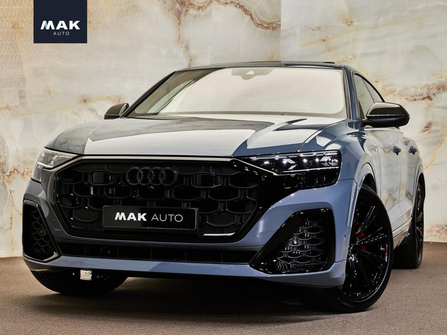 Audi Q8 60 TFSI e Quattro Pro Line S Competition , Audi Excl, Auto's, Automaat, Zwart, Q8, 26 kWh