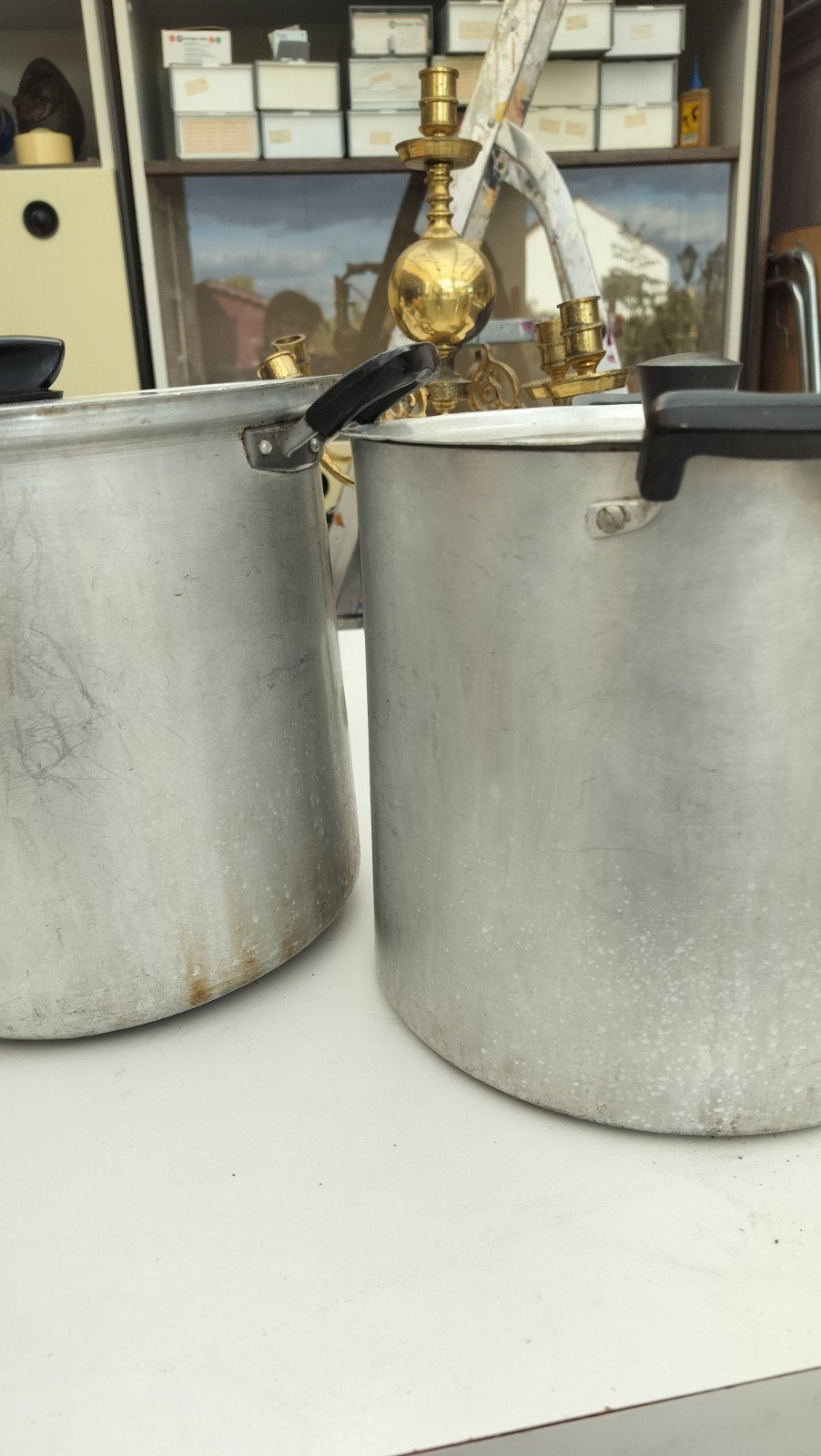 aluminium kookpotten  3 stuks, Huis en Inrichting, Keuken | Potten en Pannen, Ophalen, Aluminium