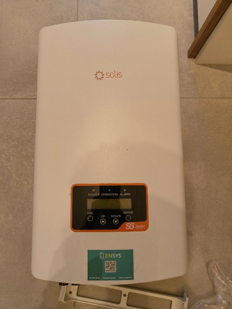 Zonne omvormer Solis S6 - 5kW, Ophalen, Zo goed als nieuw, Overige typen, 200 wattpiek of meer