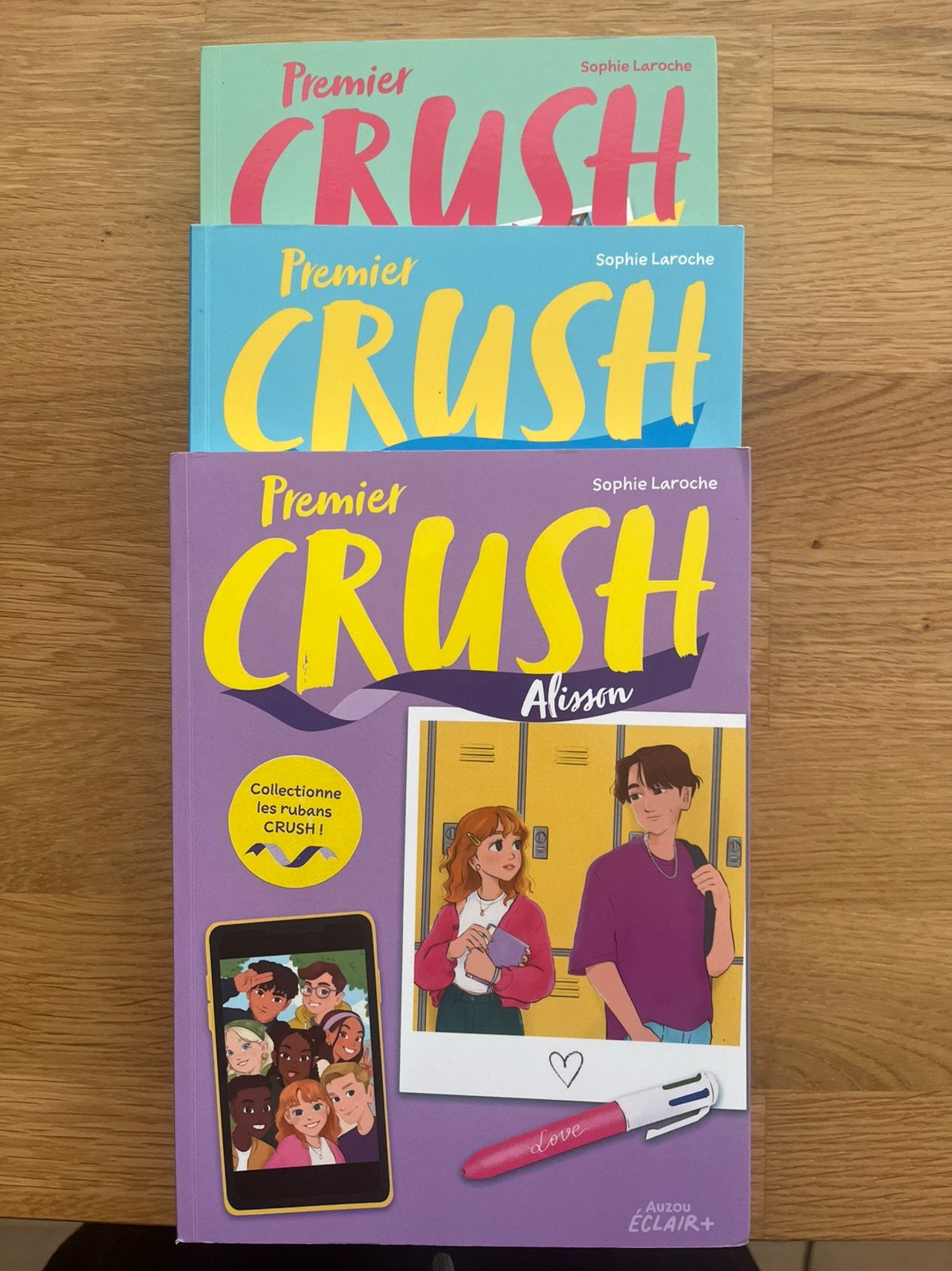 Livres premier crush - lot de 3, Livres, Humour, Enlèvement, Comme neuf