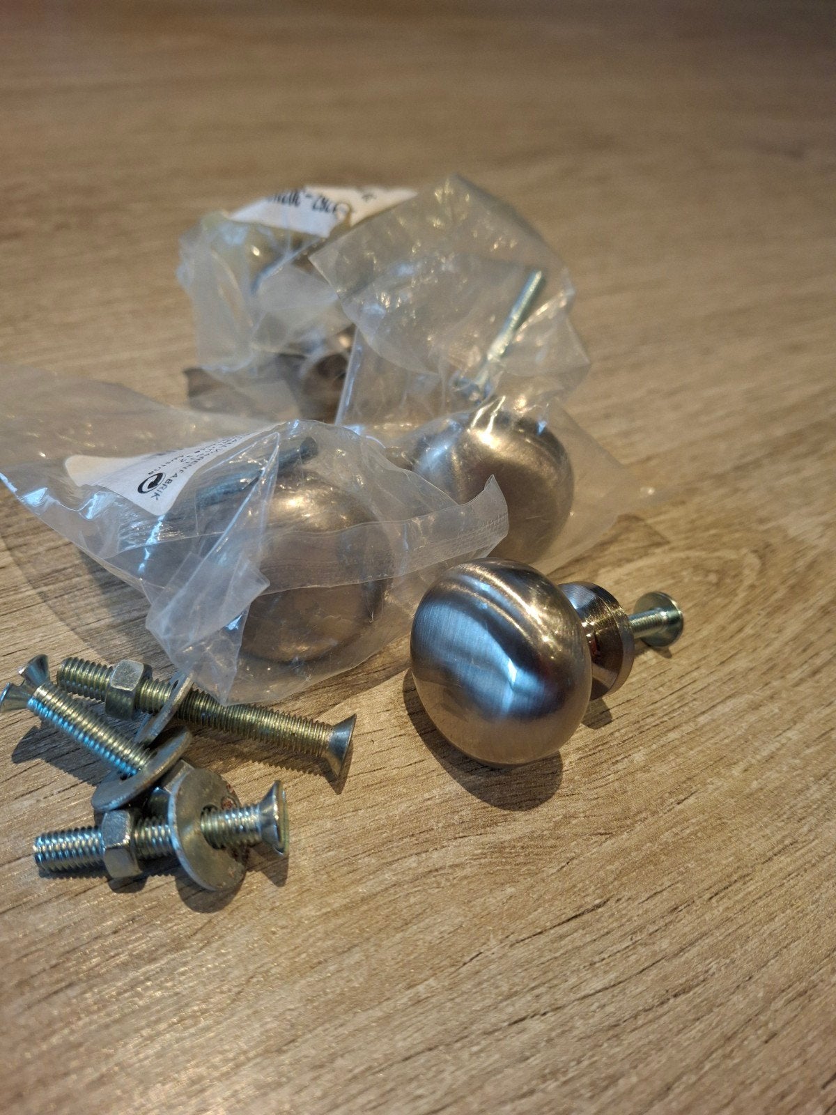 Inox handknoppen, Ophalen, Inox