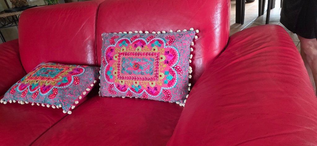 Coussins, Maison & Meubles, Accessoires pour la Maison | Coussins, Coussin décoratif, Comme neuf, Enlèvement, Lavable