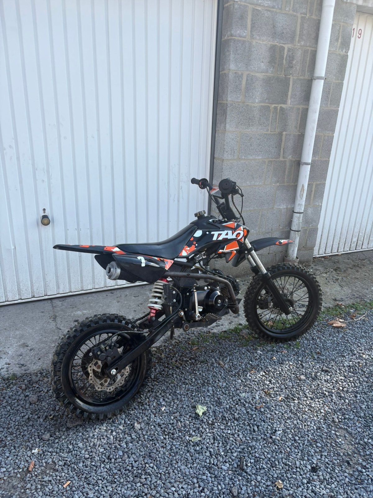 Dirt Bike 125cc Semi-automatique Roule  très bien, Enlèvement, Comme neuf, Dirt Bike