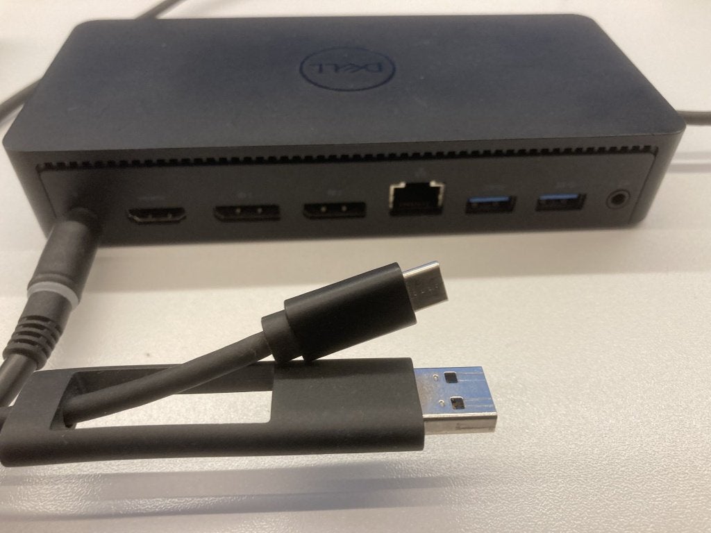 Dell D6000 USB-C Laptop dockingstation, Ophalen of Verzenden, Zo goed als nieuw, Dell, Docking station