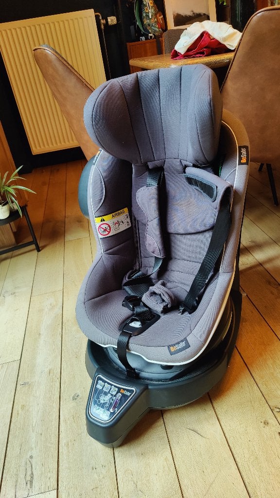 Siège auto BeSafe iZi Turn i-Size, Verstelbare rugleuning, 0 t/m 18 kg, Zo goed als nieuw, Isofix