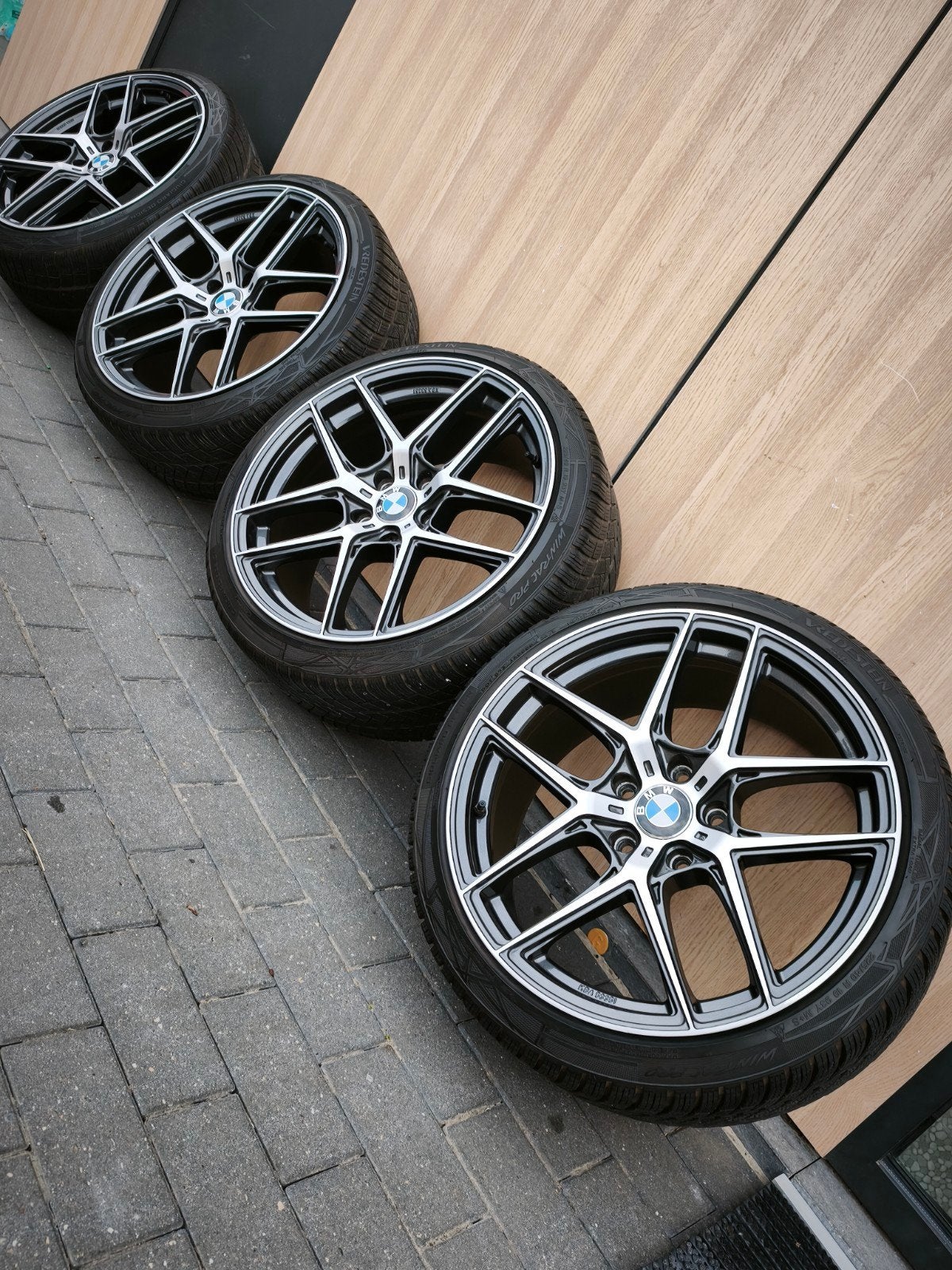 Jantes BMW 5x120 avec pneus 225/40/19 pouces, Enlèvement, 19 pouces, Pneu(s)