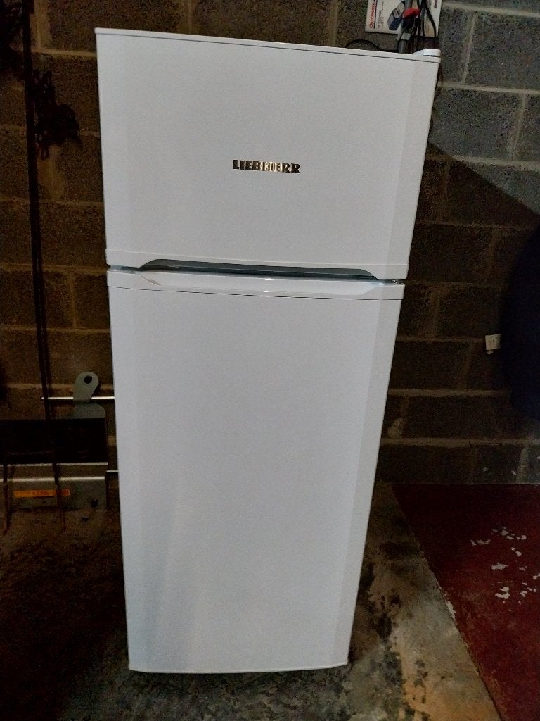 Frigo/congélateur Liebherr, Elektronische apparatuur, Koelkasten en IJskasten, Ophalen, 200 liter of meer, Met aparte vriezer