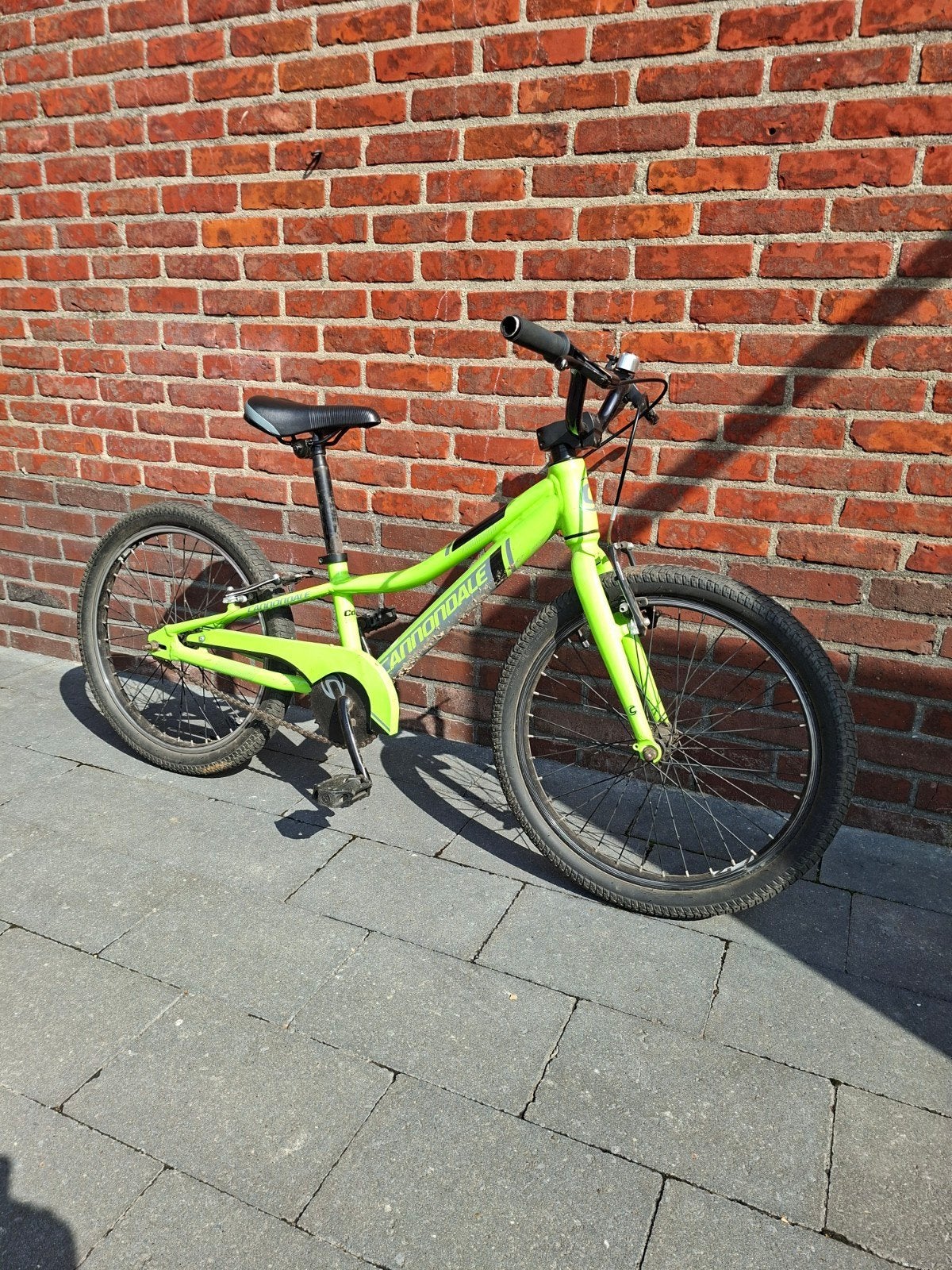 cannondale kinderfiets, Ophalen