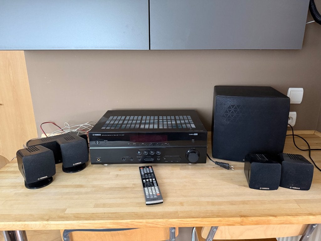 Amplificateur Yamaha RX-V467 système audio 5.1, TV, Hi-fi & Vidéo, Ensembles home-cinéma, Autres marques, Autres lecteurs, Enlèvement
