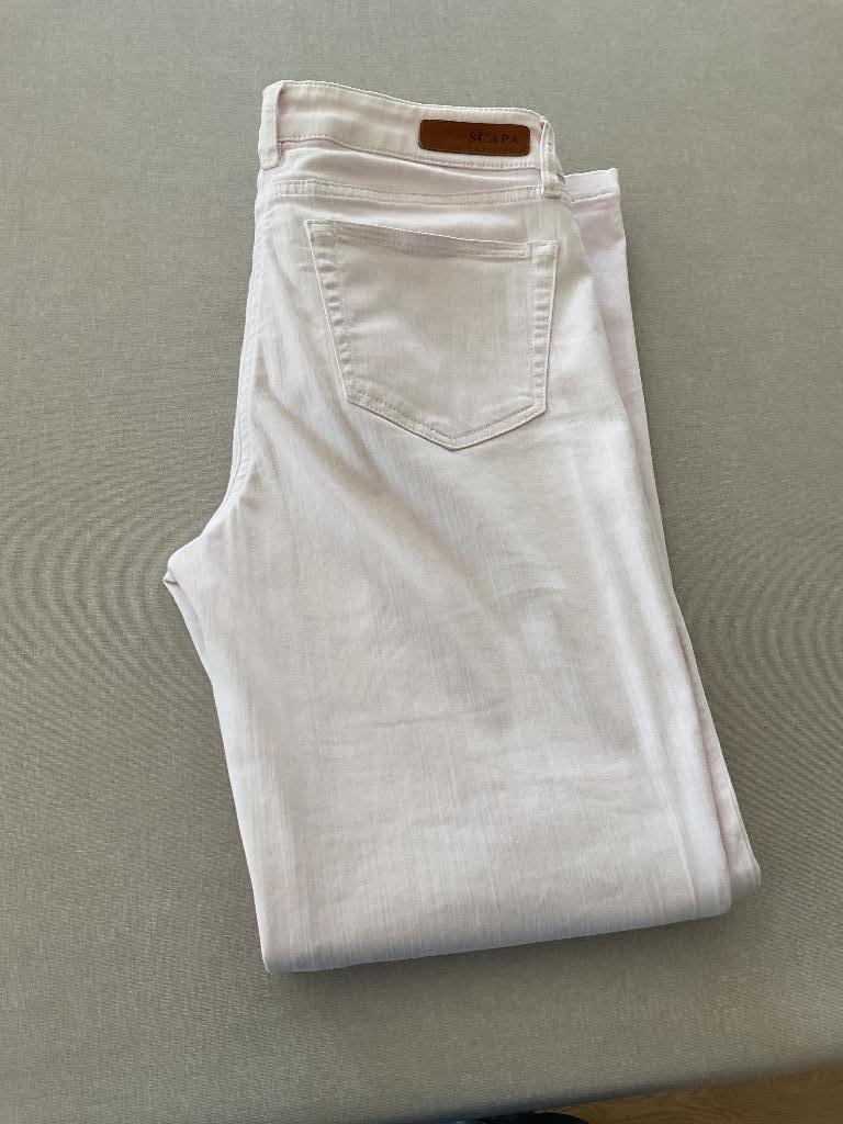 Lichtroze broek Scapa, Kleding | Dames, Maat 38/40 (M), Ophalen of Verzenden, Zo goed als nieuw, Roze