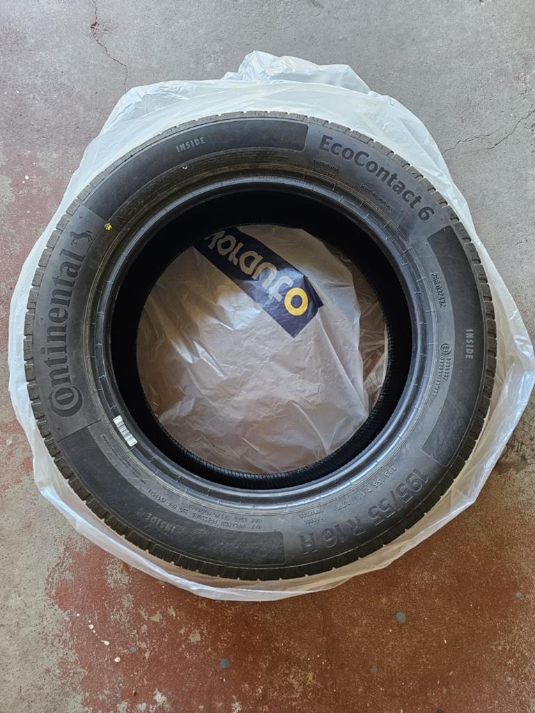 Continental ecocontact6 195/55 R16 H87, Autos : Pièces & Accessoires, Pneus & Jantes, Neuf, 16 pouces, Véhicule de tourisme, Pneus été