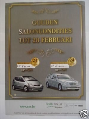 Mercedes-Benz smart NNC 2004 Brochure Catalogue Prospekt, Envoi, Utilisé, Mercedes