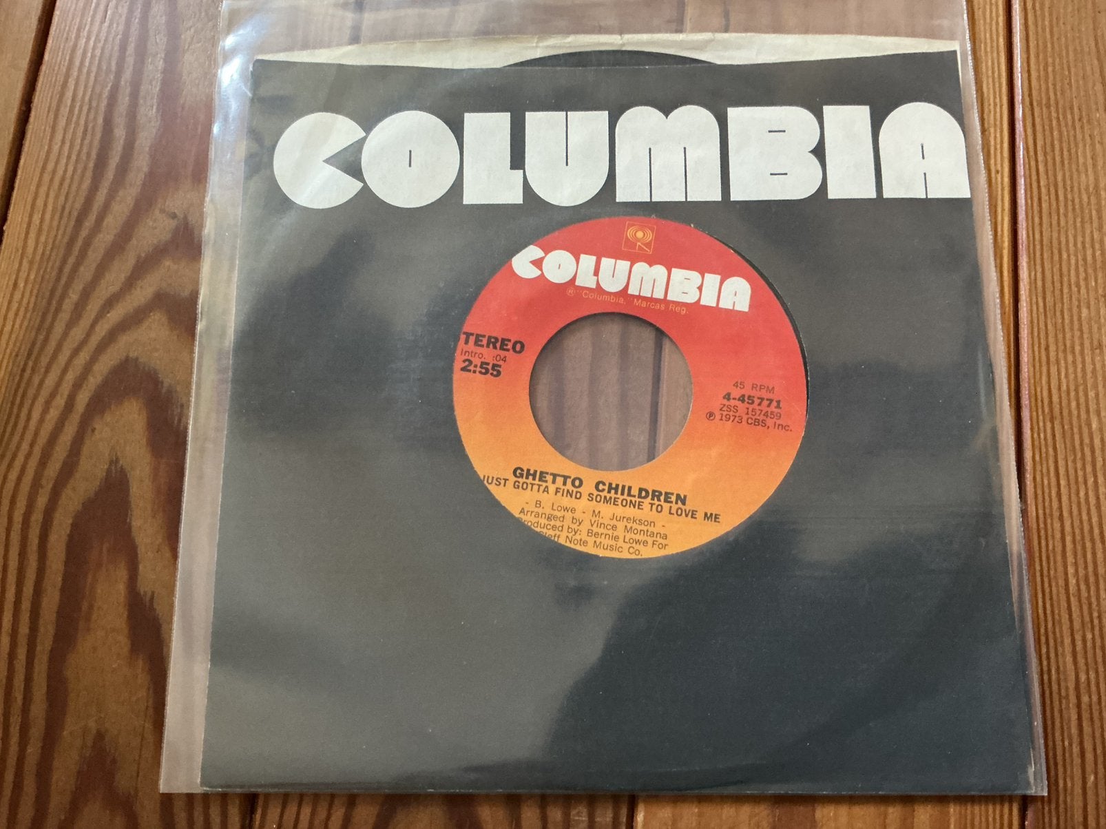 7” Ghetto Children - I just gotta find someone to love me, Ophalen of Verzenden, Gebruikt