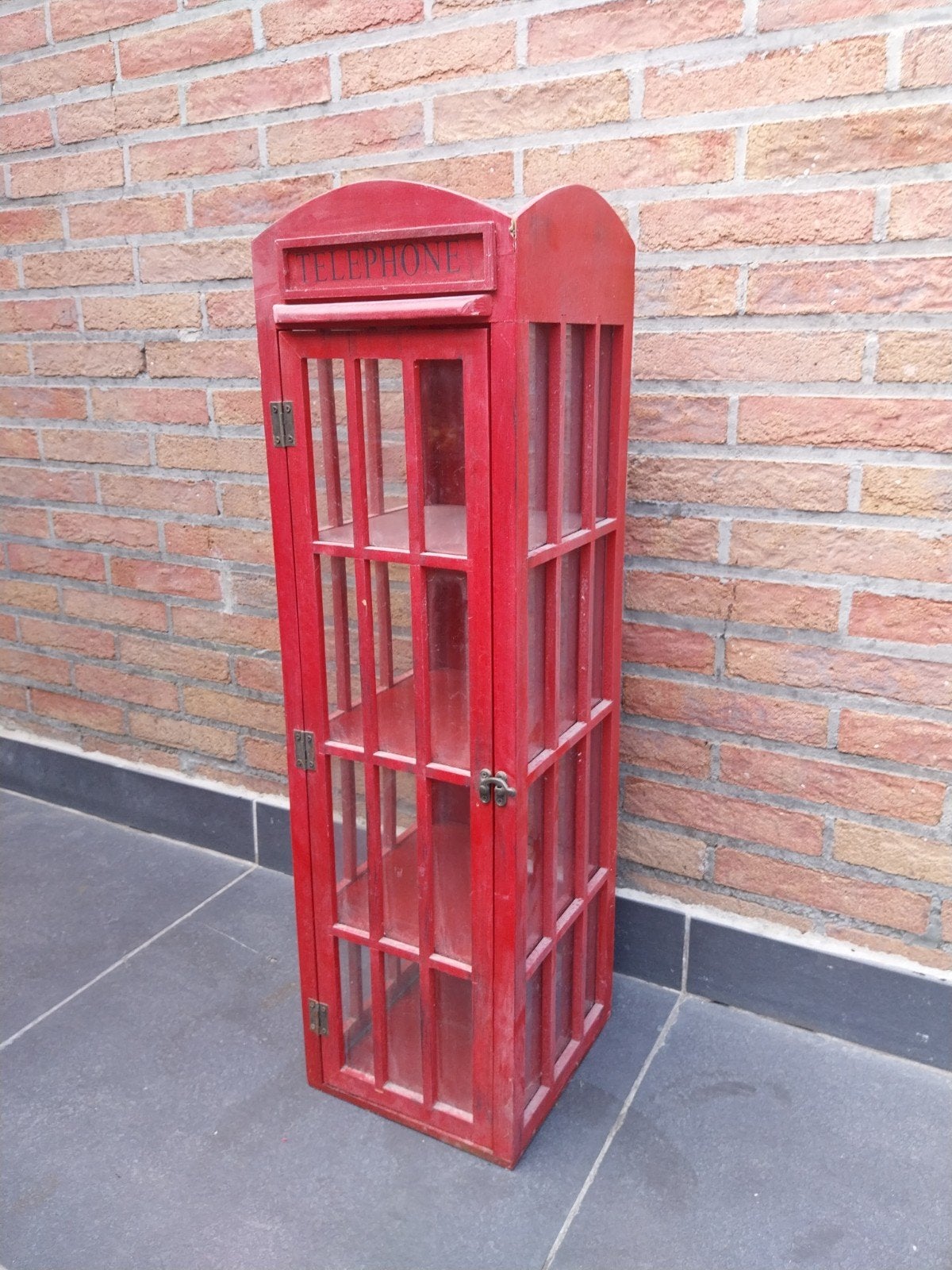 étagère 80  23 cm cabine téléphonique, Enlèvement