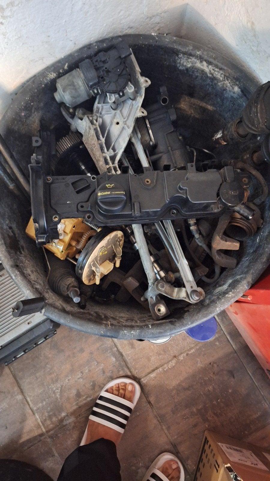 lot pieces ford fiesta 2010 1600 tdci, Ophalen, Ford