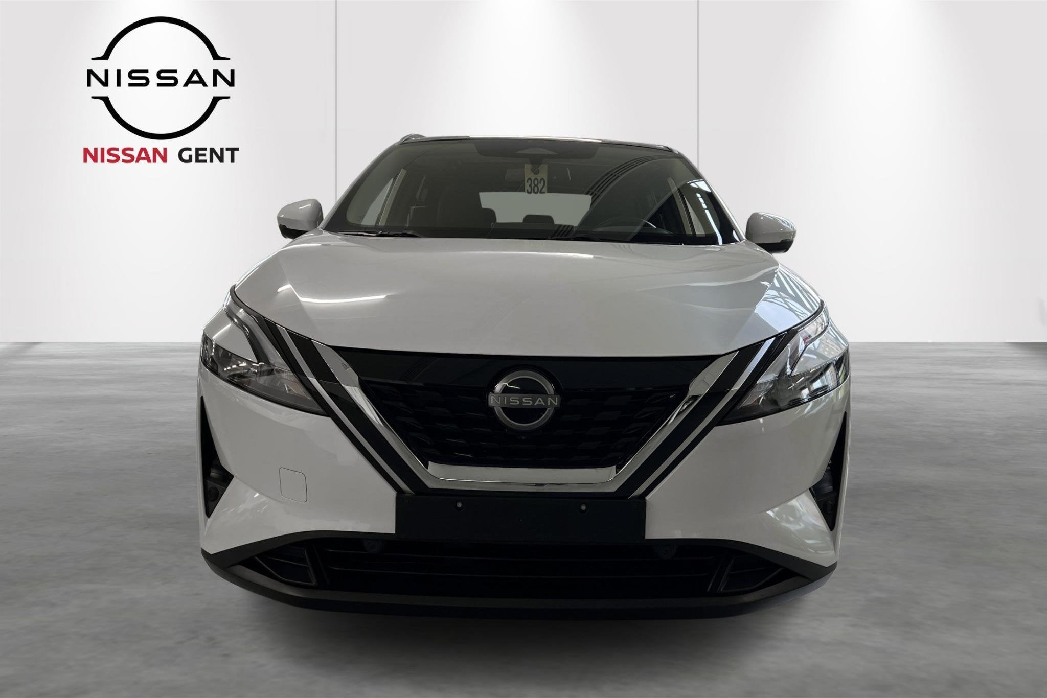 Nissan Qashqai ePOWER N-Connecta+DP // GMS STORE NISSAN GENT, Auto's, Nissan, 118 g/km, Stof, Wit, 5 zetels