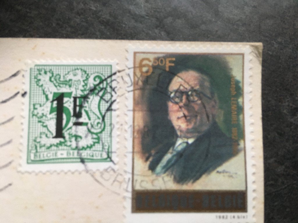 Postzegel Joseph Lemaire 1882-1966, Postzegels en Munten, Ophalen of Verzenden