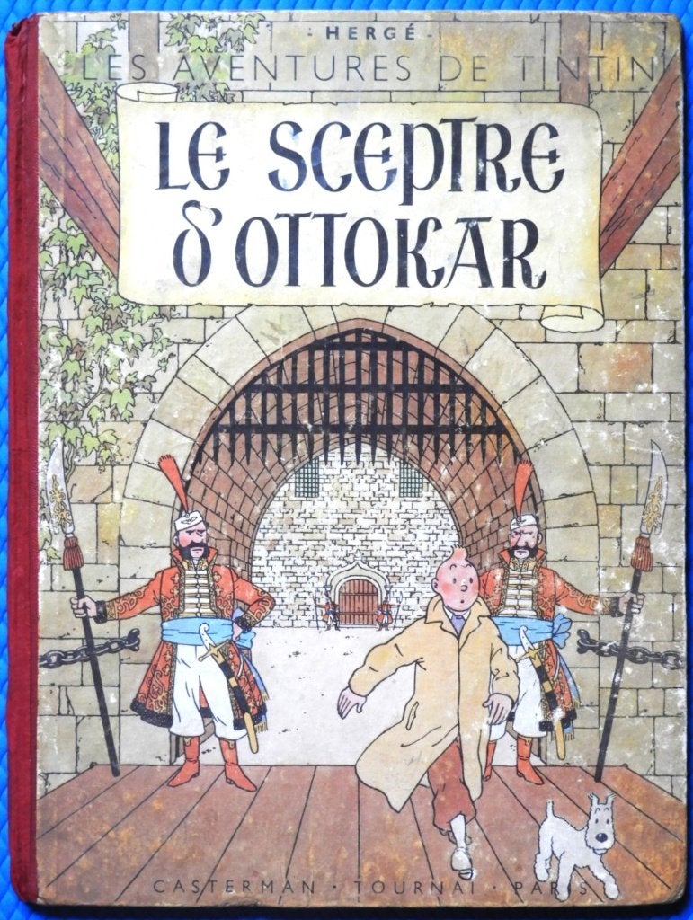 Tintin : Le Sceptre d'Ottokar / EO couleur, Une BD, Enlèvement ou Envoi, Utilisé, Hergé.