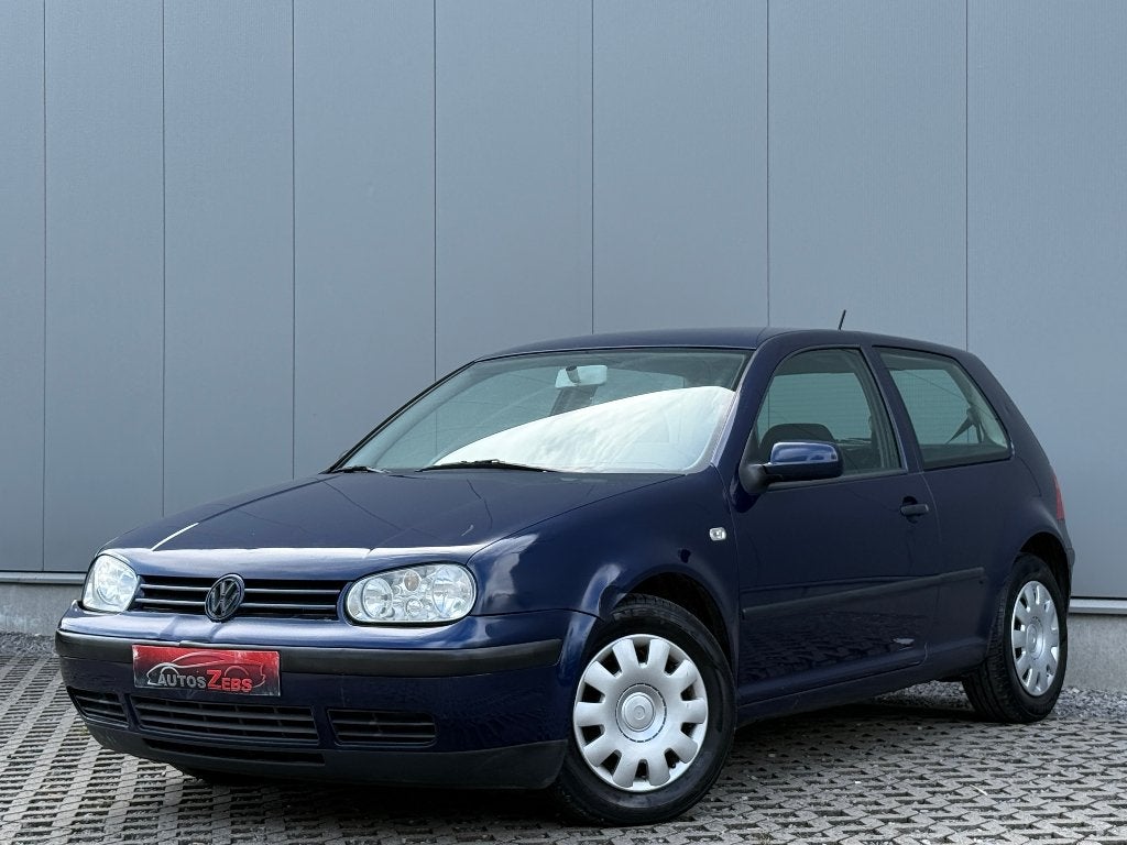 Volkswagen Golf 4 1.9 SDi Cruise Airco, Auto's, Voorwielaandrijving, 50 kW, 4 cilinders, Blauw