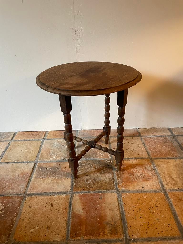 Charmante Antieke Bijzettafel / Wijntafeltje, Antiek en Kunst, Ophalen